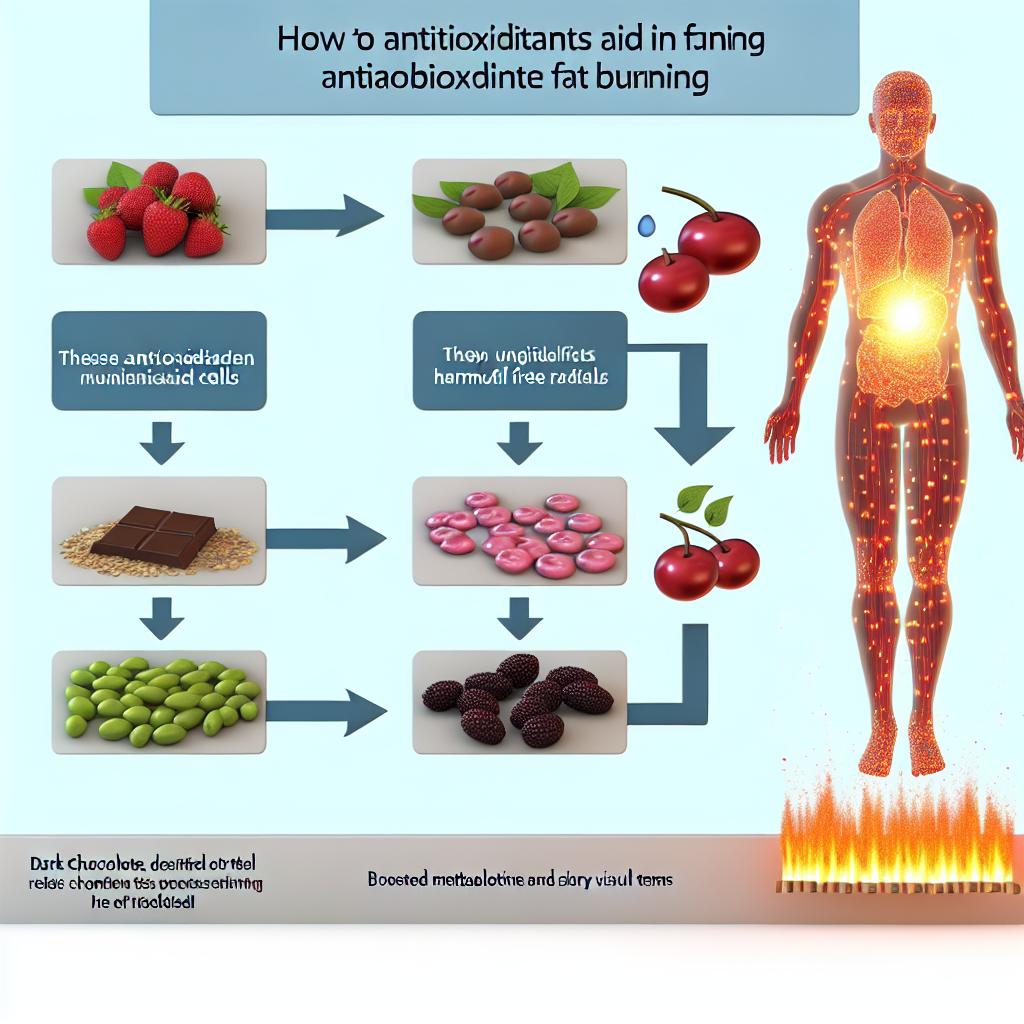 Jak antioxidanty podporují spalování tuků