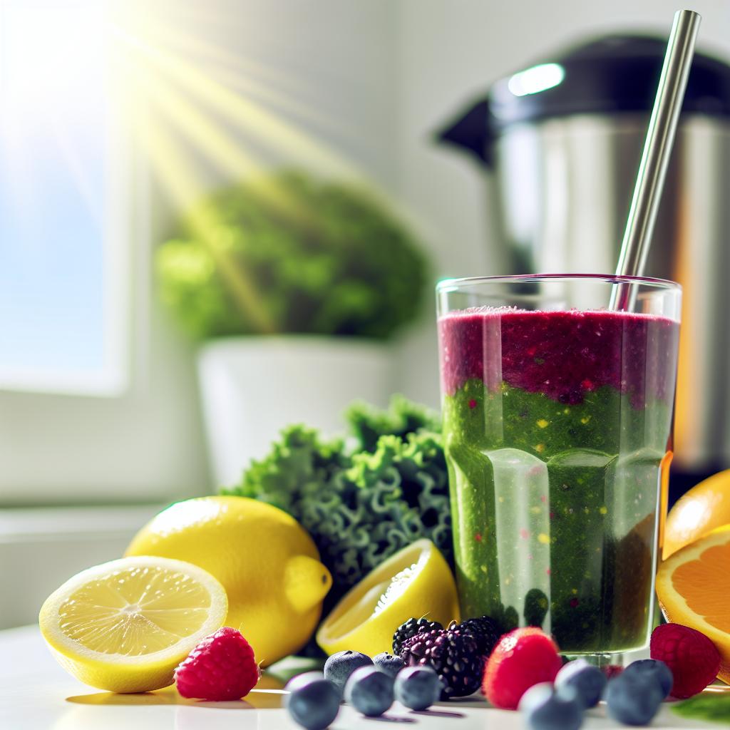 Zdravé smoothie jako základu detoxikace