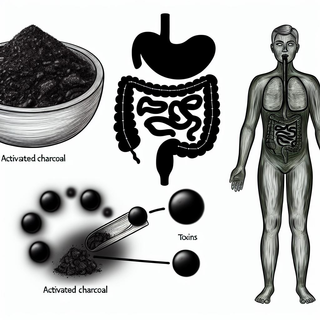 Detoxikace těla s aktivním uhlím