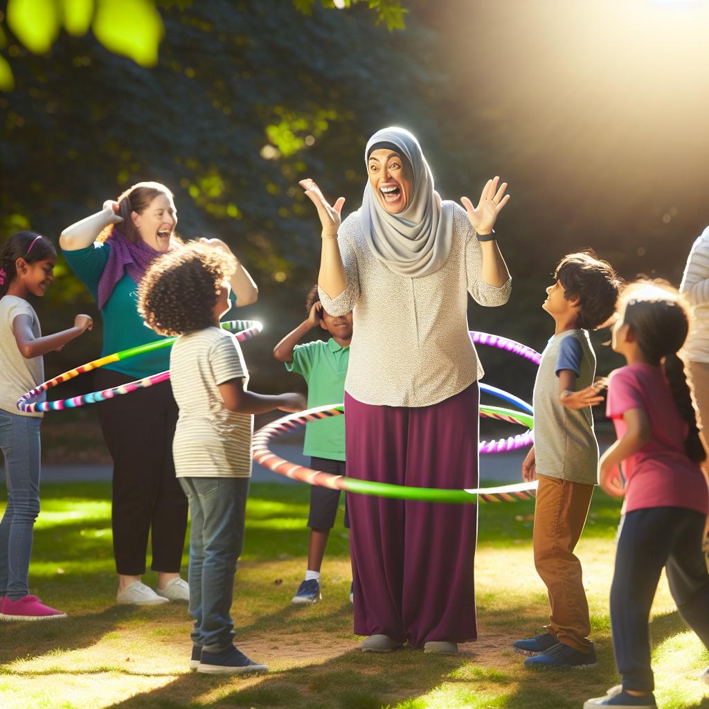 Zábavné tréninkové techniky s hula hoopem