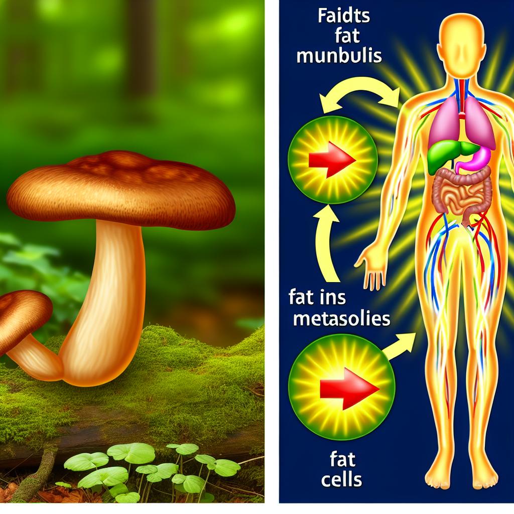 Jak Maitake podporuje spalování tuků